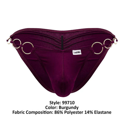 CandyMan Herrenunterwäsche 99710 Holes in One Bikini Farbe Burgundy