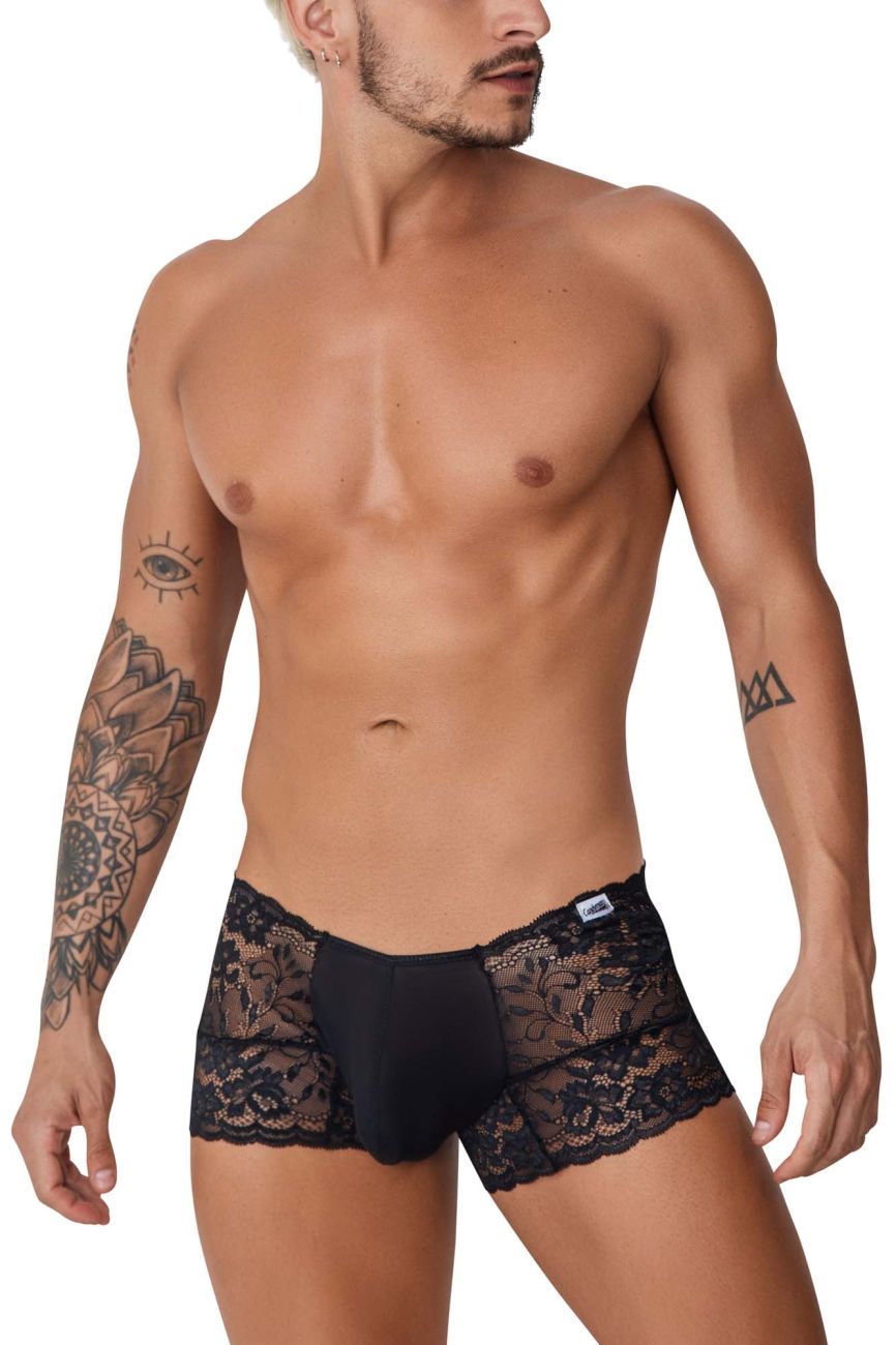 Boxer en dentelle CandyMan 99745 Couleur Noir