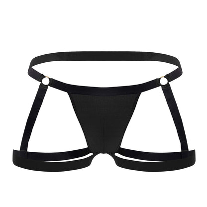 CandyMan 99749 Strumpfband Jockstrap Farbe Schwarz