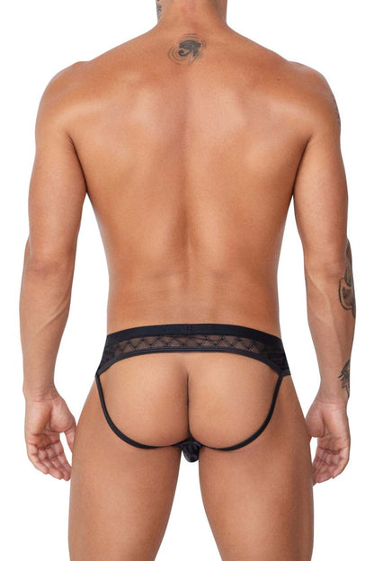 Jockstrap en dentelle CandyMan 99763 Couleur Noir