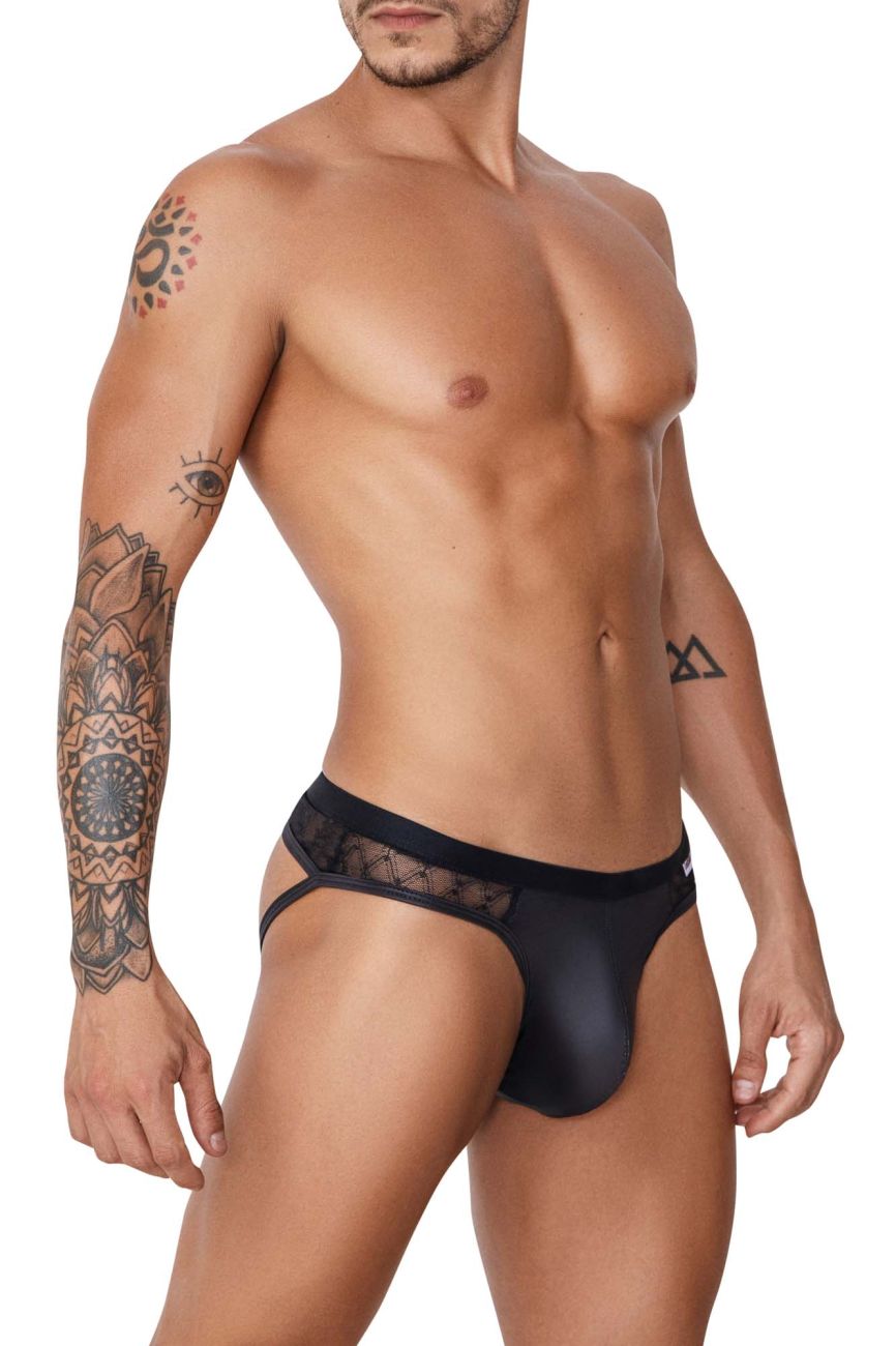 Jockstrap en dentelle CandyMan 99763 Couleur Noir