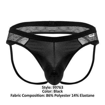 Jockstrap en dentelle CandyMan 99763 Couleur Noir