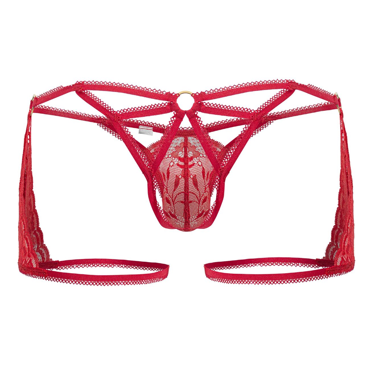 CandyMan 99773 Slip en dentelle String Couleur Rouge