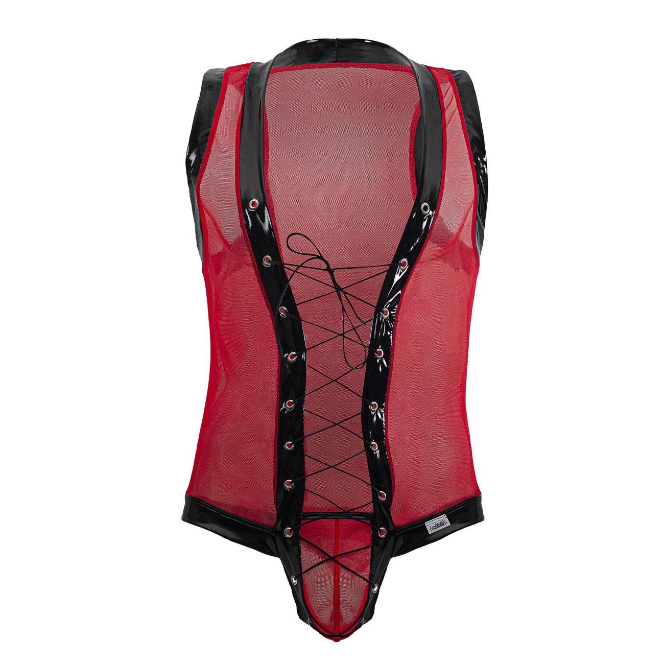 CandyMan 99774 Gladiator Bodysuit Color Red