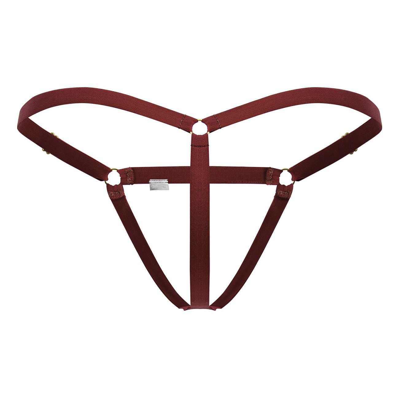 CandyMan 99852 Nudist Thongs Color Red