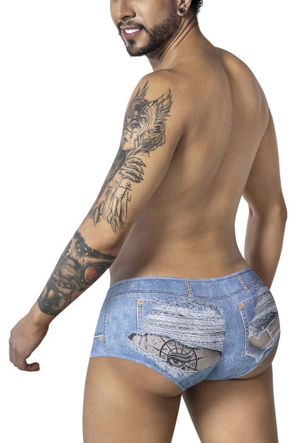 CandyMan 99921 Cowboy-Unterhose, Farbe: Denimblau