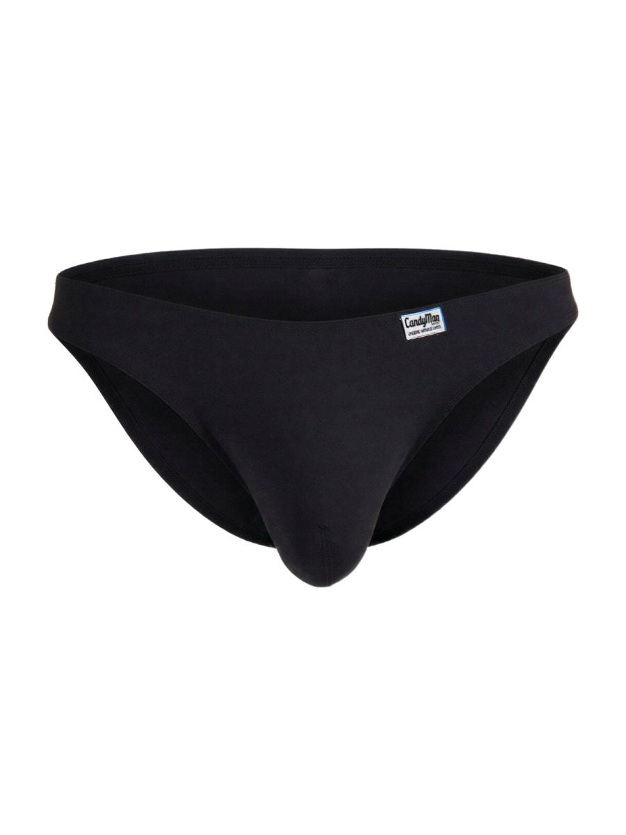 Black candyman 99928 bikini briefs with smooth form-fitting design for comfortable everyday wear