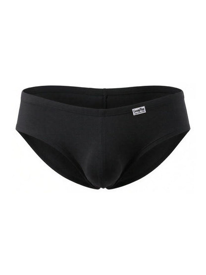 Black CandyMan 99943 trunks with a contoured pouch and a small brand label on the waistband.