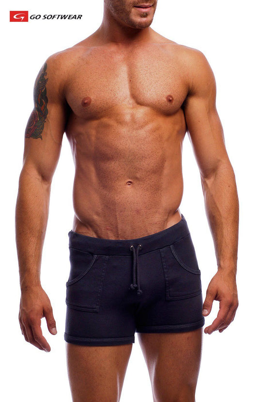 Go Softwear 4641 Herren 9" Sportshorts mit Taschen - Anthrazit