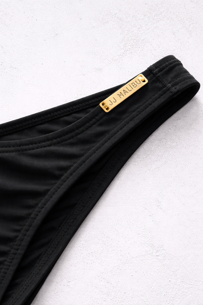 JJ Malibu Men's Classic Scrunch-Butt Swim Briefs - Black