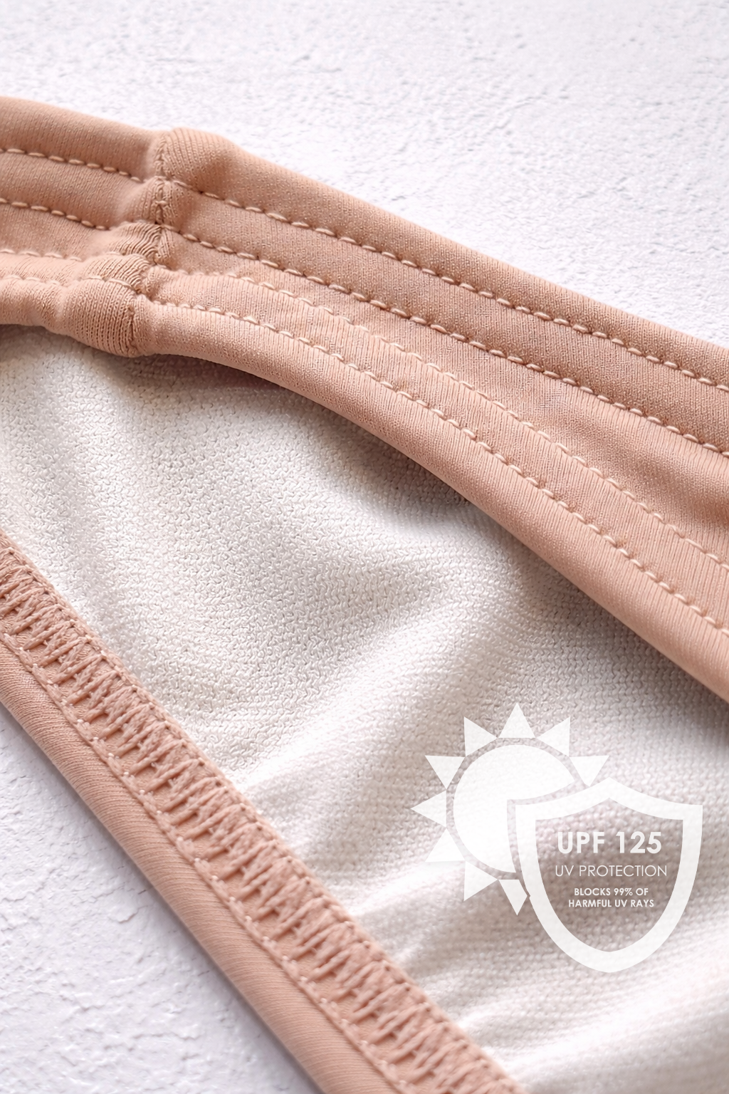 JJ Malibu Men's Classic Scrunch-Butt Swim Briefs - Nude Pink