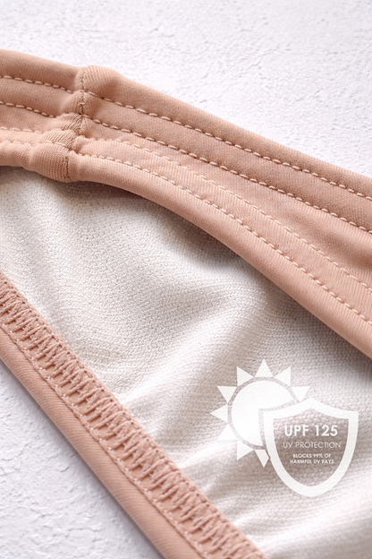 JJ Malibu Men's Classic Scrunch-Butt Swim Briefs - Nude Pink