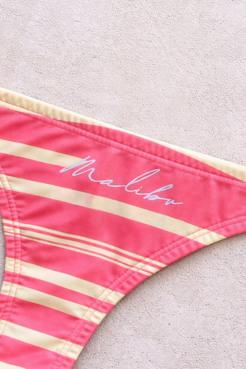 JJ Malibu Men's Cheeky Classic G-String Thong - Sunset Blvd