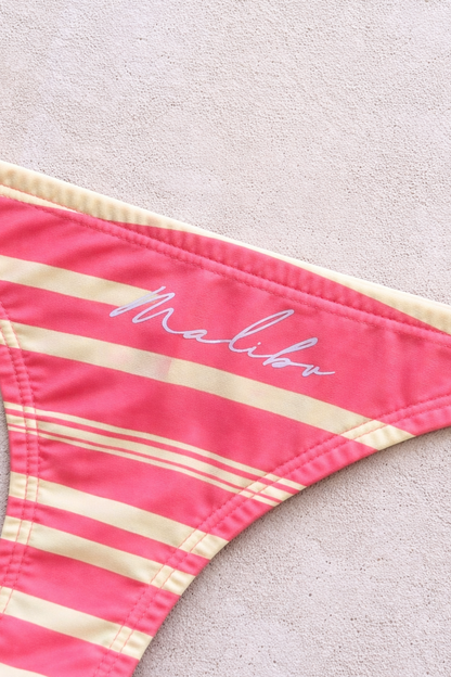 JJ Malibu Men's Cheeky Classic G-String Thong - Sunset Blvd