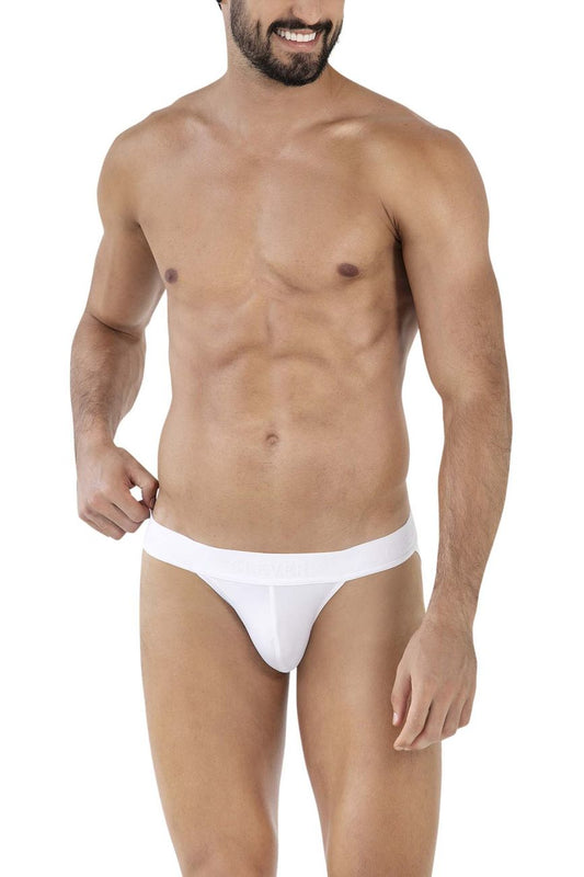 Clever 1627 deseo bikini white seamless briefs with a smooth form fitting design for comfortable everyday wear