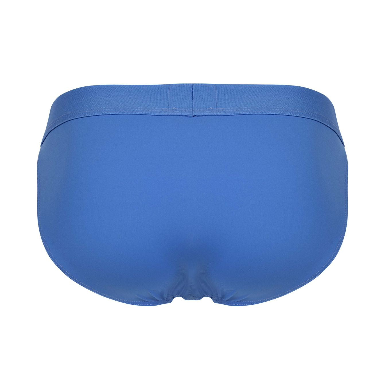 Solid royal blue clever 1749 eco bikini briefs with smooth seamless fabric and clean waistband stitching
