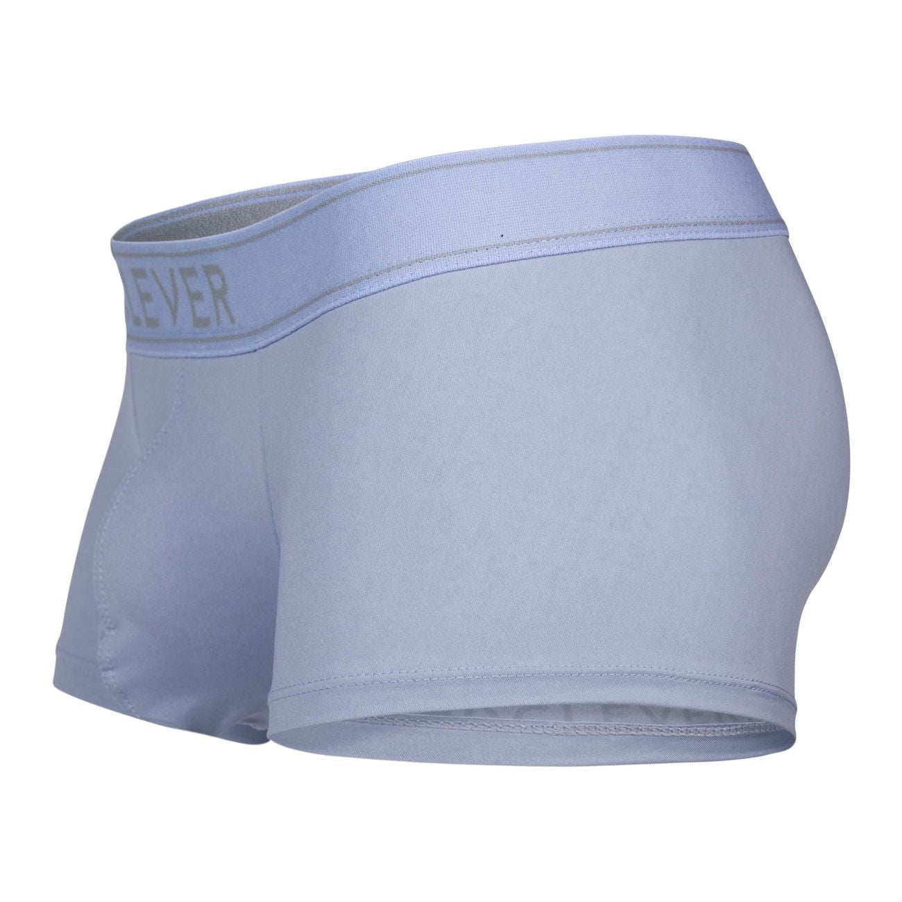 Light blue form-fitting clever 1751 craftiness trunks boxer briefs with ever logo waistband for comfortable wear