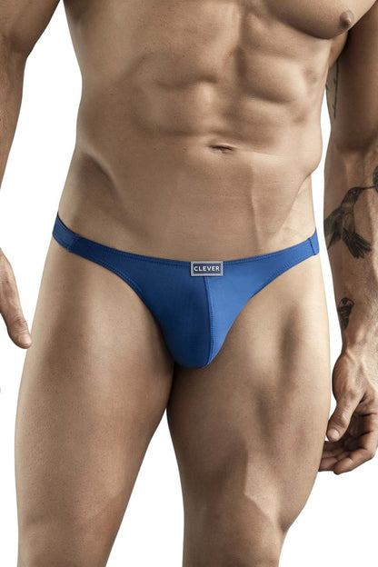 Blue clever 1773 cactus thong with smooth form-fitting design in breathable fabric for comfortable everyday wear
