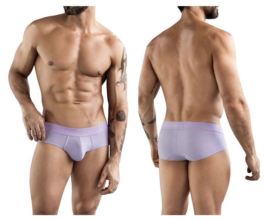 Lavender-colored clever 1776 venecia briefs lilac with smooth form-fitting design for comfortable daily wear