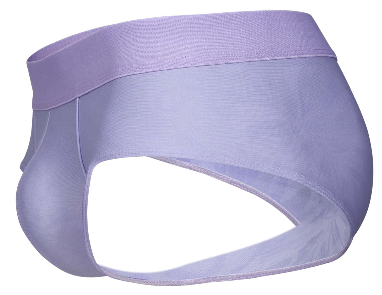 A sleek lavender clever 1776 venecia brief with smooth fabric finish and wide elastic waistband