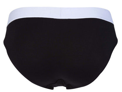 Black clever 2012 origen briefs with white waistband made of soft fabric for comfortable everyday wear