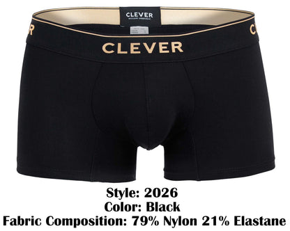 Black clever 2026 valladolid boxer briefs with gold lettering on waistband designed for comfort and style