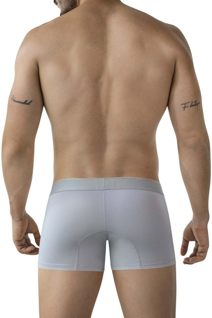 Light gray clever 2026 valladolid trunks boxer briefs with smooth stretchy fabric and subtle seam detailing