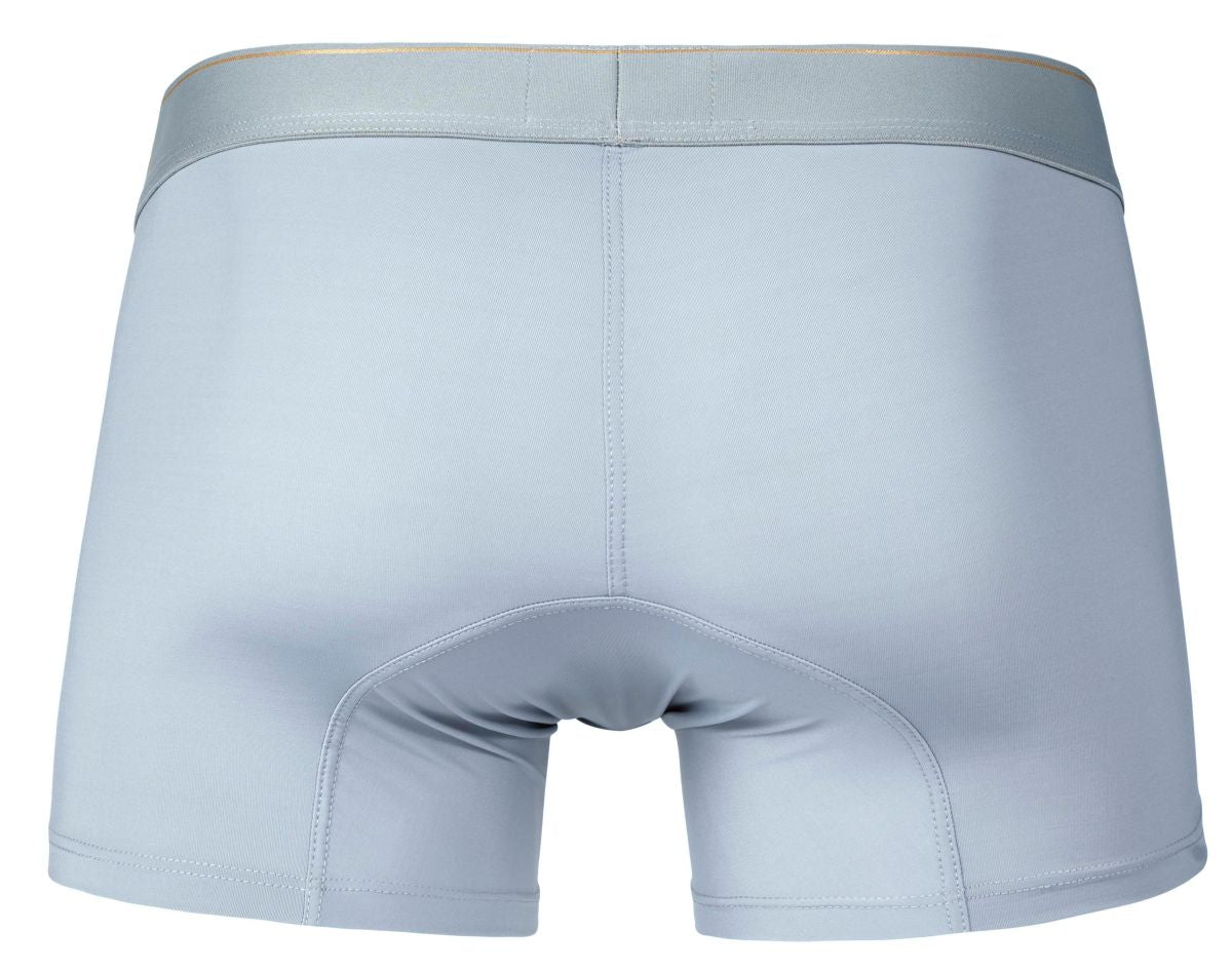 Light gray Clever 2026 Valladolid trunks boxer briefs with matching waistband and subtle stitching details