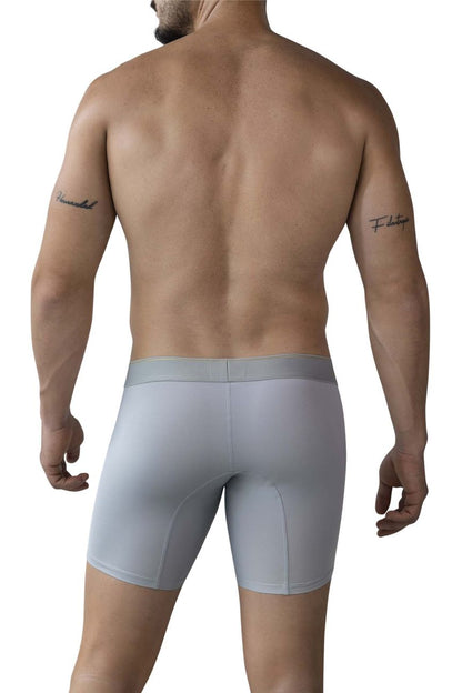 Gray clever 2027 valladolid boxer briefs with smooth form-fitting fabric and contoured waistband for men