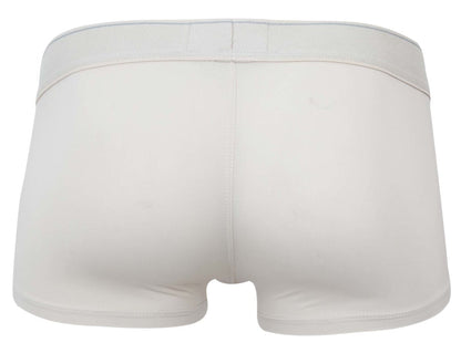 Beige clevere 2042 mendoza trunks seamless cotton briefs with elastic waistband front view