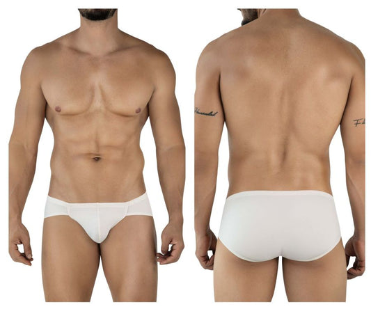 Beige clever 2043 mendoza briefs with a smooth seamless design and form-fitting fit for comfortable wear