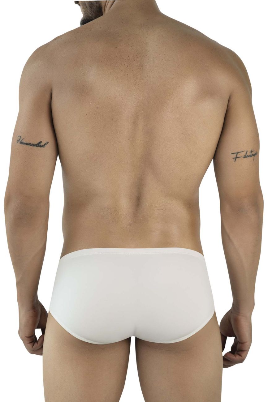 Beige clever 2043 mendoza briefs with a smooth form-fitting design made from soft breathable fabric