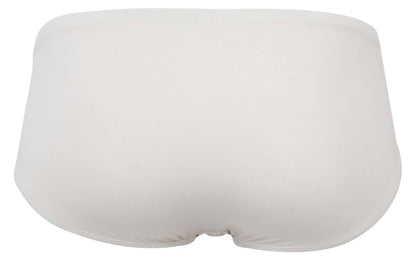 Beige clever 2043 mendoza briefs made of white cotton with a smooth seamless design for comfortable everyday wear