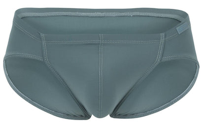 Clever 2043 Mendoza briefs in green with smooth stretchy fabric and subtle stitching along the seams