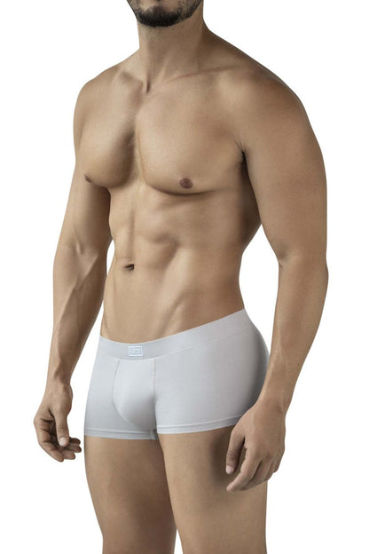 White men’s briefs clever 2047 cordoba trunks color sand with subtle elastic waistband and minimalist design