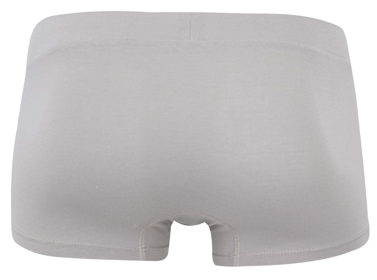 A sleek solid white clever 2047 cordoba trunk with smooth fabric finish and subtle stitching in sand color