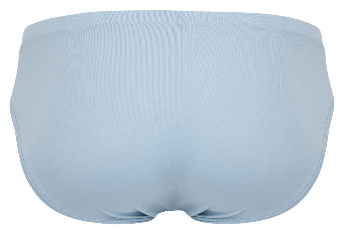 Light blue ribbed cotton briefs clever 2048 cordoba briefs comfortable breathable underwear