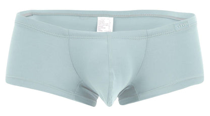 Light blue seamless briefs with subtle clever brand label on waistband from clever 229956 12pk australian latin trunks