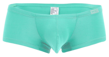 Clever 229956 12pk australian latin trunks teal briefs made of smooth stretchy fabric with a simple design