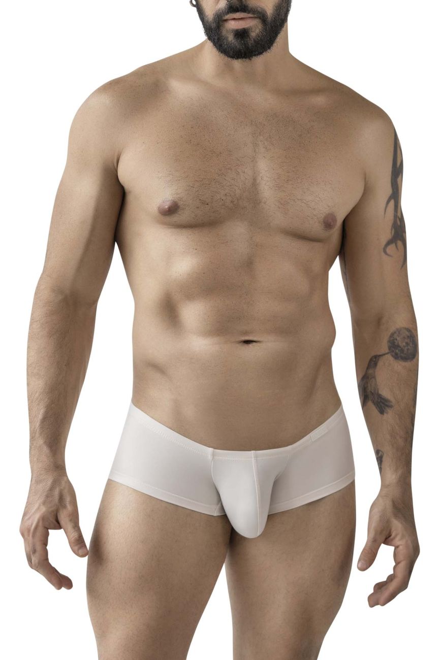 White form-fitting seamless men’s underwear from clever 229957 12pk australian latin trunks multi-colored pack