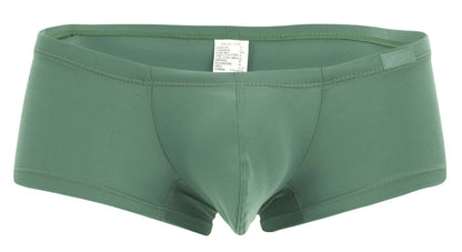 Olive green men’s briefs clever 229957 12pk australian latin trunks with smooth stretchy fabric and contoured design