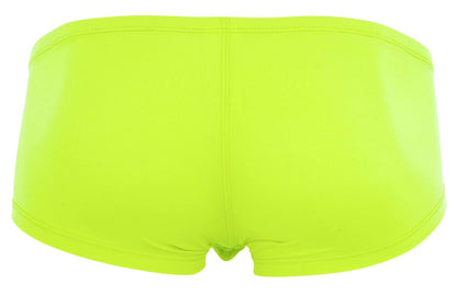Bright neon green briefs from Clever 229958 3PK Australian Latin trunks made of smooth stretchy fabric