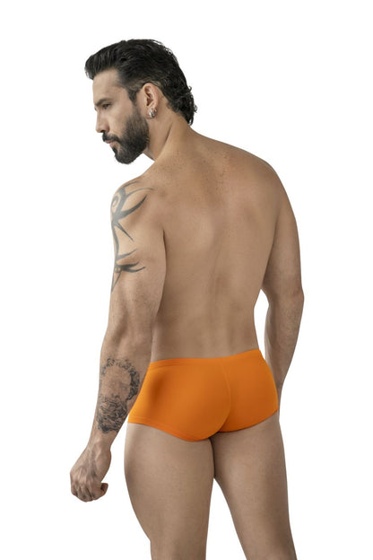 Orange briefs from clever 229959 3pk australian latin trunks in multi-colored soft fabric for comfortable wear
