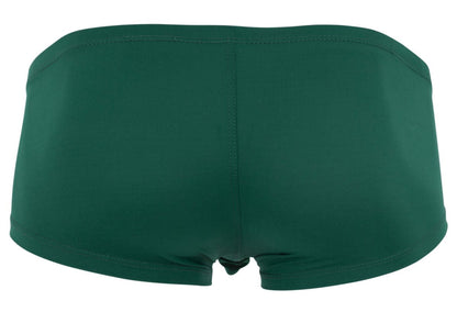 Dark green smooth textured briefs from clever 229960 3pk australian latin trunks in multi-colored set