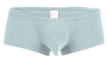 Light blue clever 229960 seamless briefs with subtle clever logo on waistband part of australian latin trunks 3pk multi-colored