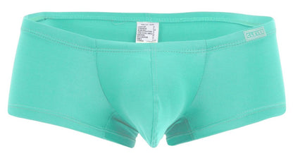 Clever 229961 3pk australian latin trunks men’s turquoise briefs with smooth stretchy fabric and minimalist design