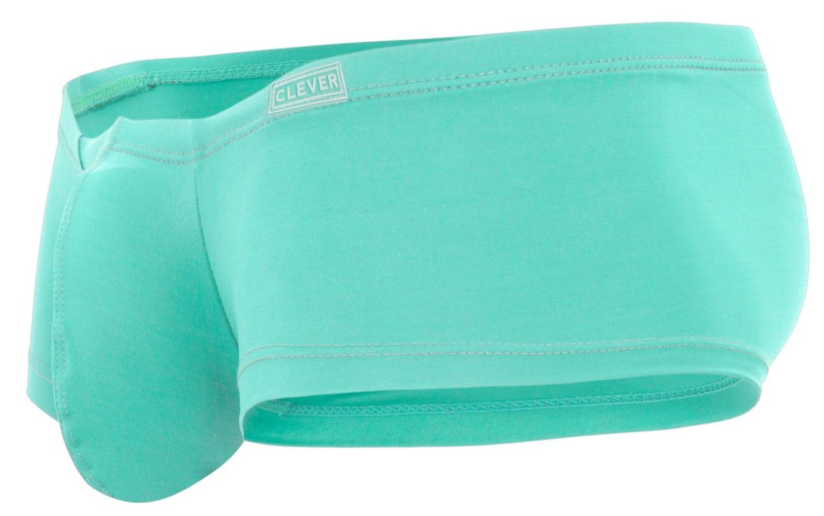 Clever 229961 3pk Australian Latin trunks in turquoise with smooth stretchy fabric and subtle stitching details