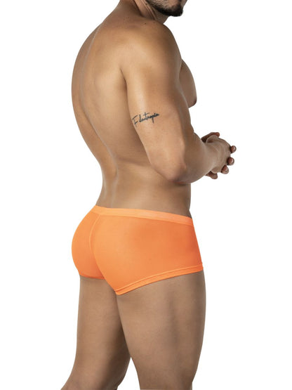Orange briefs from clever 26067 3pk australian latin trunks in smooth form-fitting fabric and multi-colored design