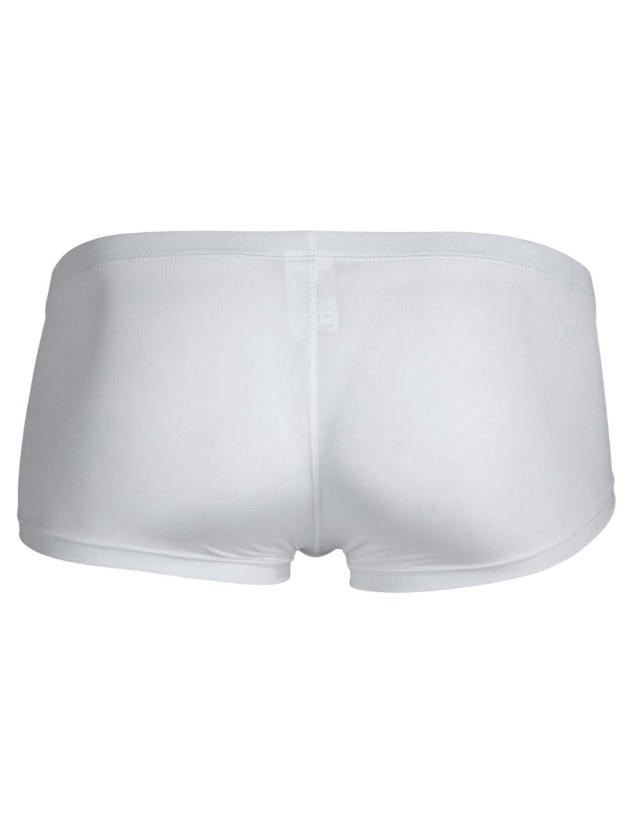 White smooth textured briefs with seamless design and elastic waistband from Clever 26068 3PK Australian Latin trunks multi-colored pack