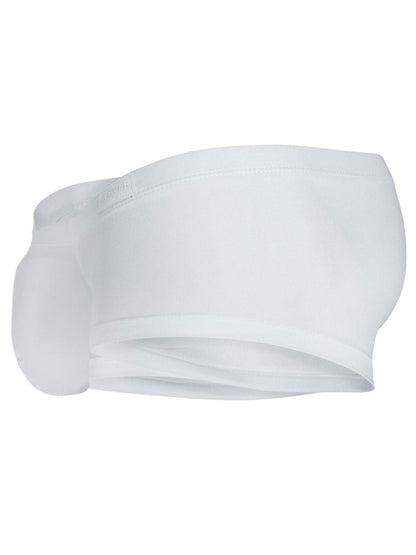 White cotton clever 26068 3pk australian latin briefs with smooth seamless design and elastic waistband multi-colored